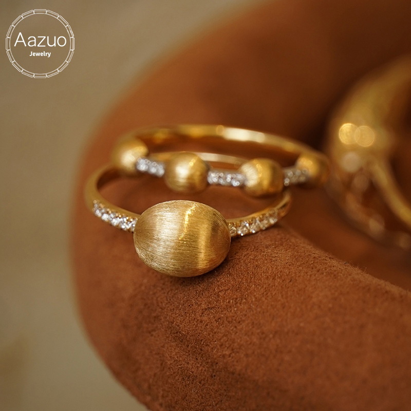 Women'S Fashion Rings Gold - Aazuo, joyería Vintage de moda, oro