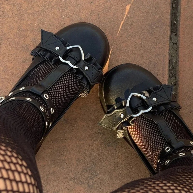Women Fashion Nova - Nuevos Zapatos Mary Janes con Plataforma