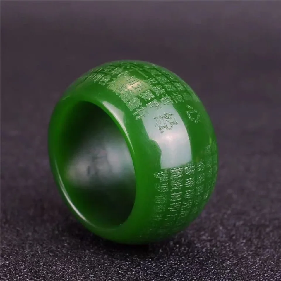 Women'S Fashion Gifts - Anillo de jade verde natural de