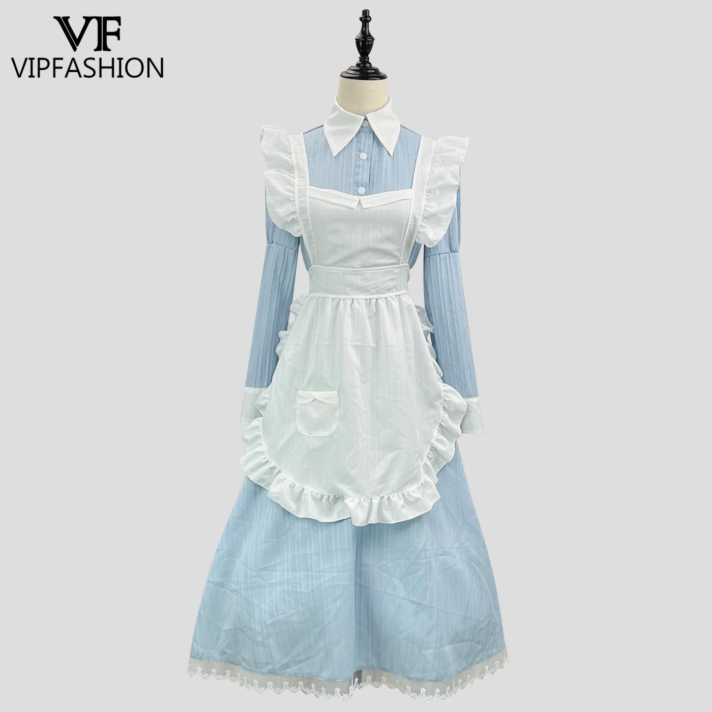 Women'S Fashion Victorian - VIP FASHION-vestido victoriano de sirvienta, disfraz