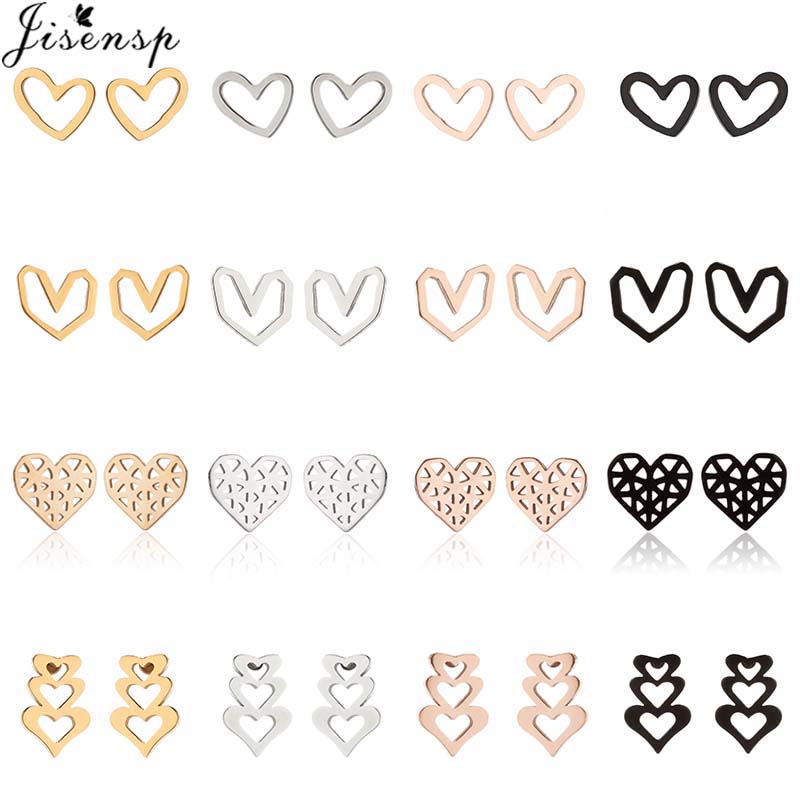 Women'S Day Fashion Show - Pendientes Pequeños de Corazón 2026 para