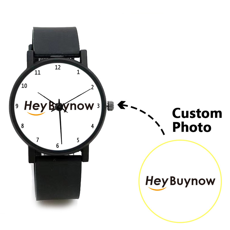 Women Fashion Brand Logo - Reloj de cuarzo con esfera personalizada