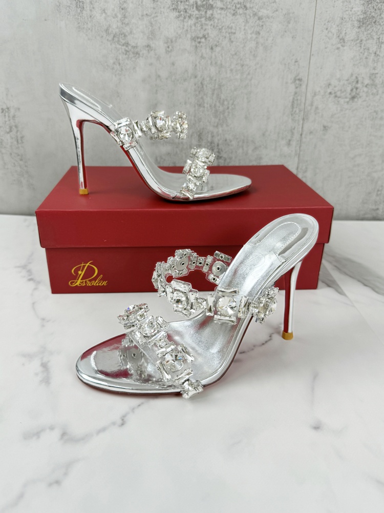 Women Fashion Nova - Sandalias de Diamantes para Mujer, para