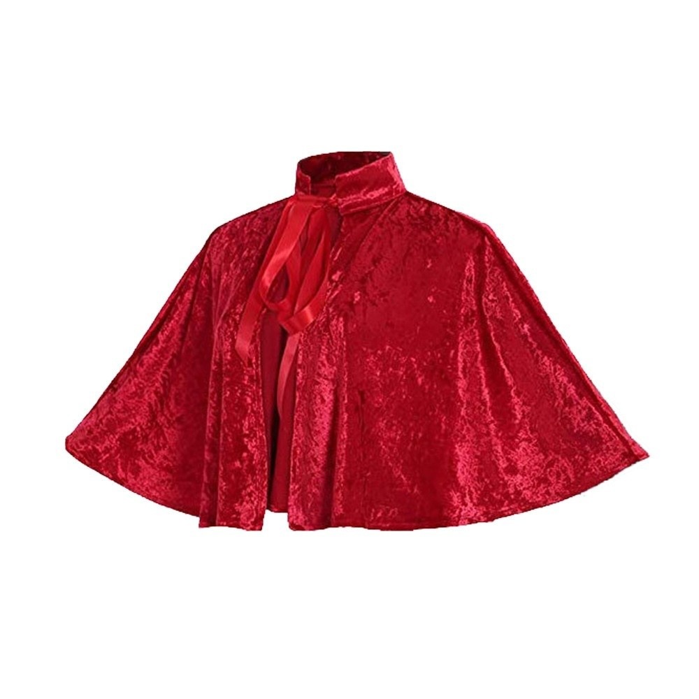 Women'S Fashion Victorian - Nueva Capa de Terciopelo Vintage para