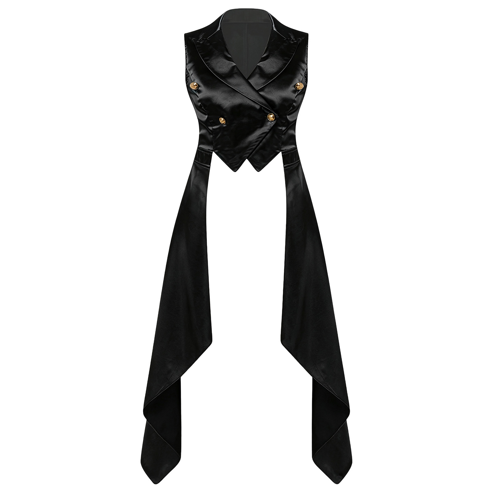 Women'S Fashion Victorian - Chaleco Victoriano para Mujer, Sin Mangas,