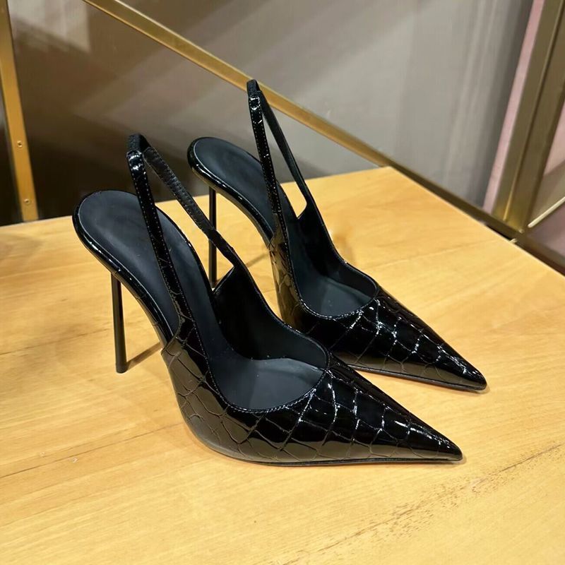 Women Fashion Nova - Nuevas Sandalias Sencillas con Punta Descubierta,