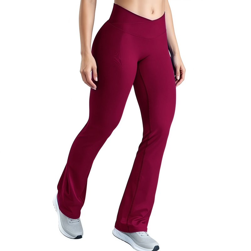 High Waist Leggings - Leggings Deportivos HISTELLO Vision Flare para
