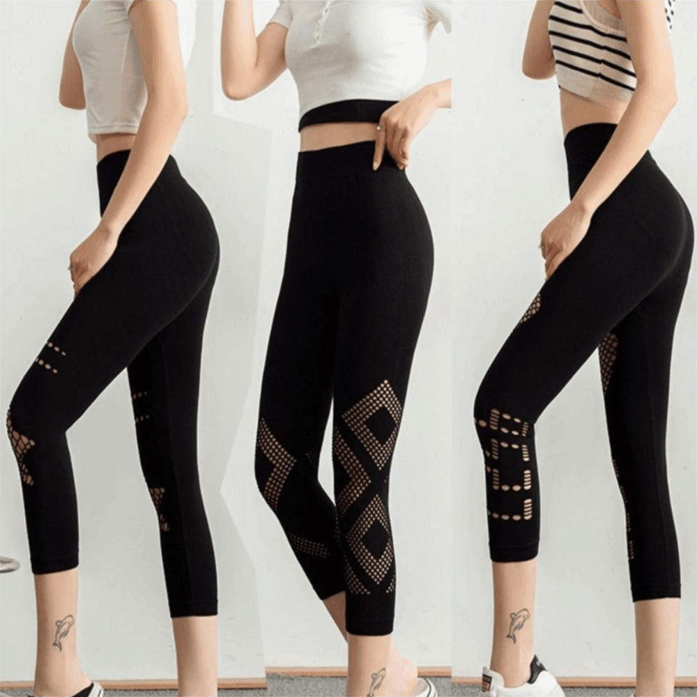 Nuevos leggings de malla calad - High Waist Leggings reseña y precio