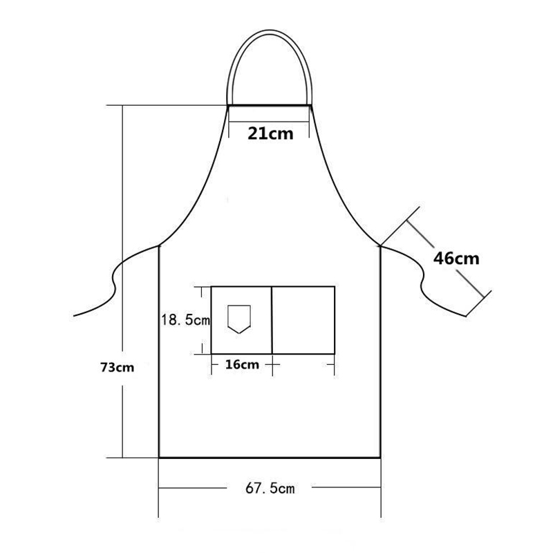 Delantales de cocina de moda p - Women Fashion Brand Logo reseña y precio