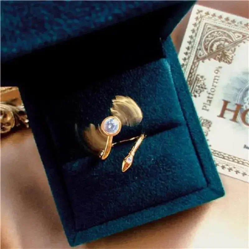 Anillo Snitch Bañado en Oro, A - Women'S Fashion Rings Gold reseña y precio