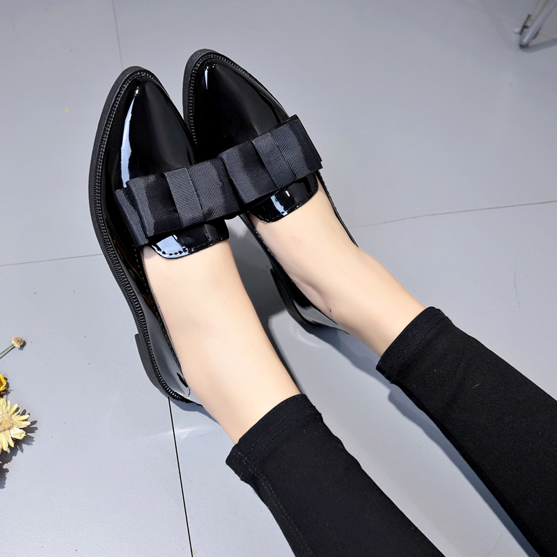 Zapatos Planos de Piel Sintéti - Women'S Fashion Loafers reseña y precio