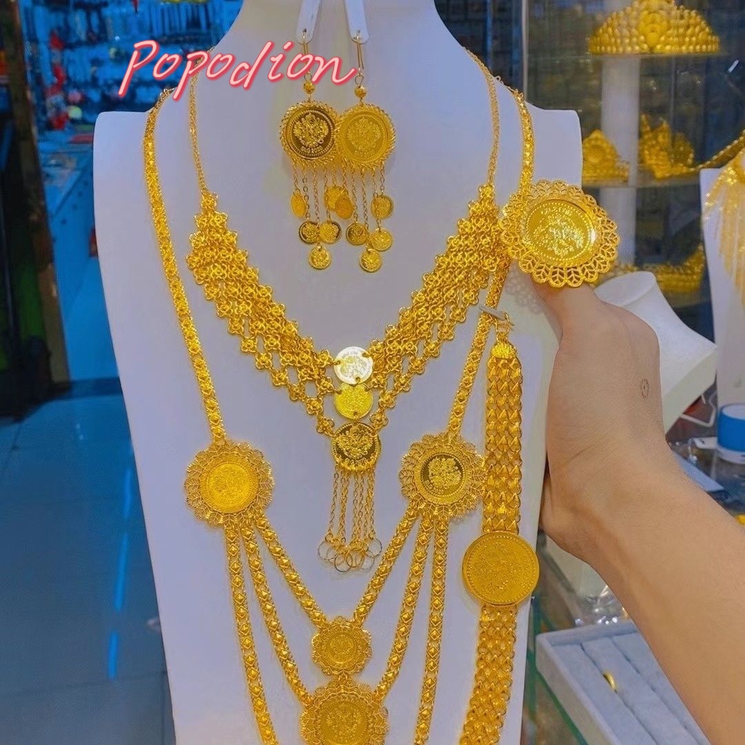 Popodion-collar chapado en oro - Women'S Fashion Rings Gold reseña y precio