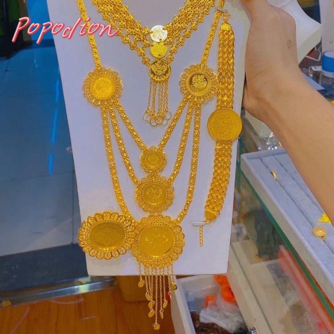 Popodion-collar chapado en oro - Women'S Fashion Rings Gold reseña y precio