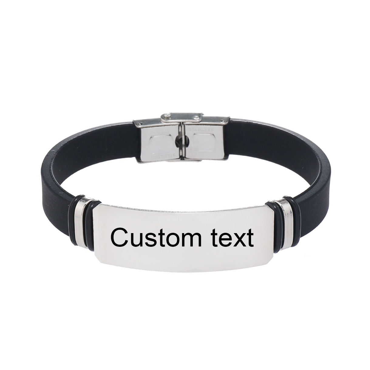 Pulsera de Silicona con Logoti - Women Fashion Brand Logo reseña y precio