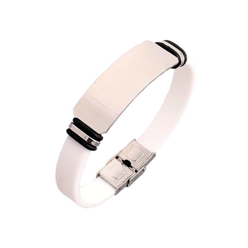 Pulsera de Silicona con Logoti - Women Fashion Brand Logo reseña y precio