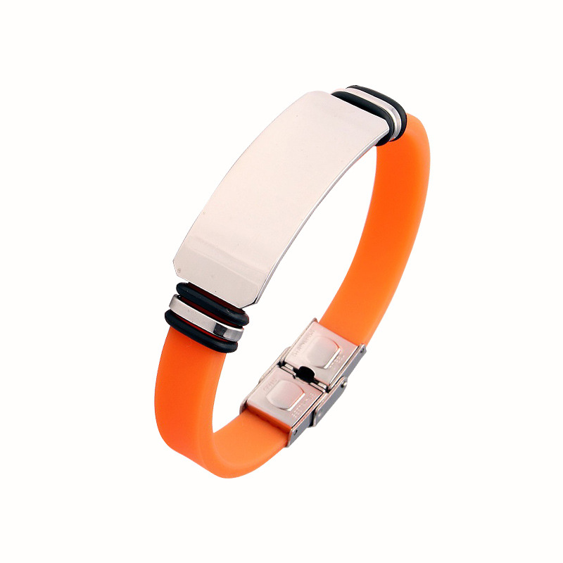 Pulsera de Silicona con Logoti - Women Fashion Brand Logo reseña y precio