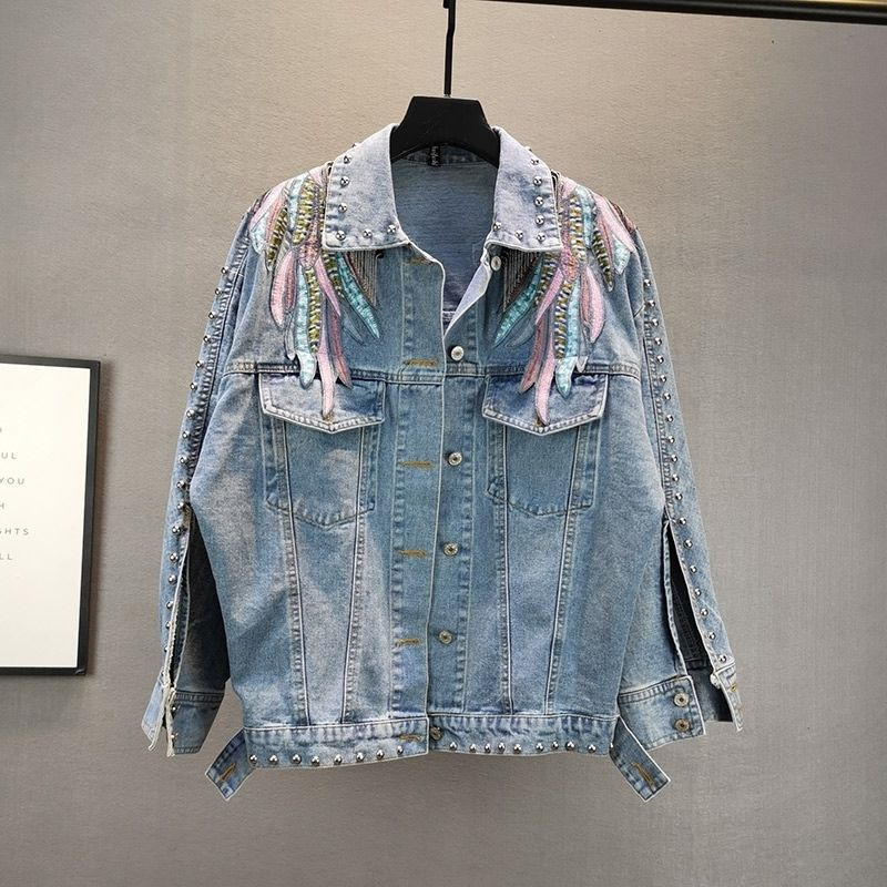 Nueva Chaqueta Vaquera de Muje - Women'S Fashion Denim Jacket reseña y precio