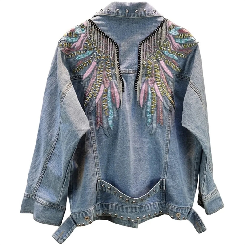 Nueva Chaqueta Vaquera de Muje - Women'S Fashion Denim Jacket reseña y precio