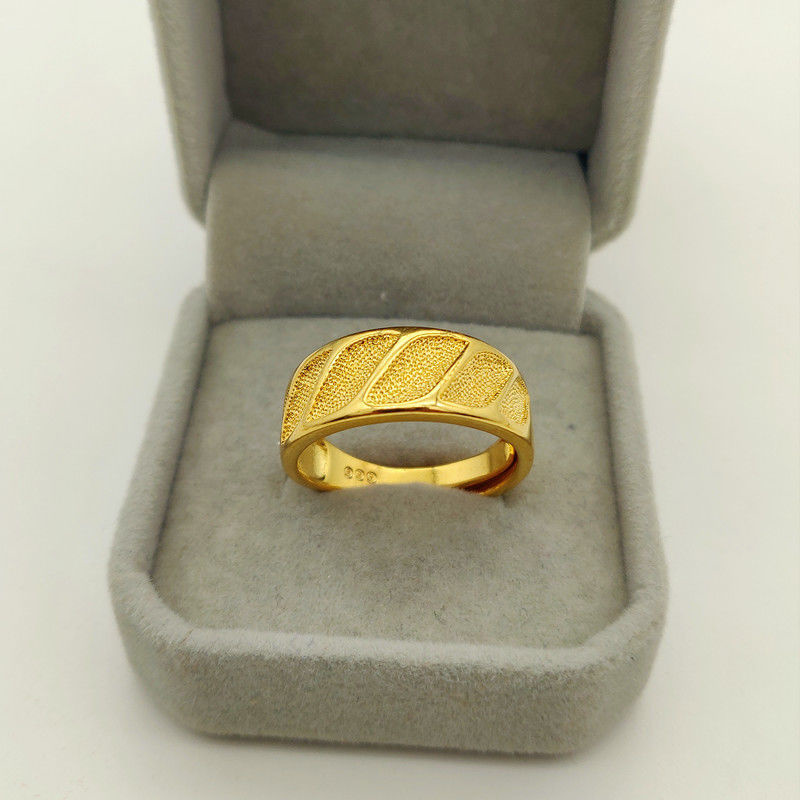 Anillo chapado en oro amarillo - Women'S Fashion Rings Gold reseña y precio