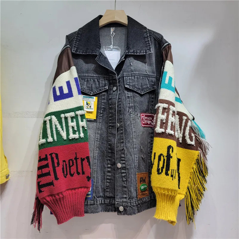 Chaqueta vaquera para mujer, m - Women'S Fashion Denim Jacket reseña y precio