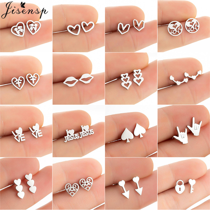 Pendientes pequeños de corazón - Women'S Day Fashion Show reseña y precio