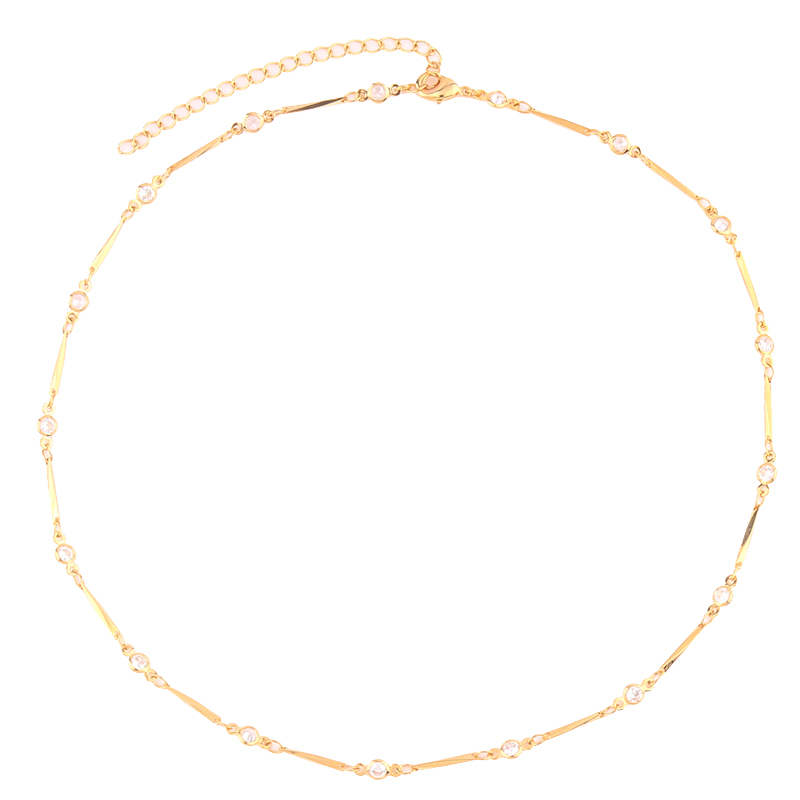 Collar de cadena de tenis con  - Women'S Day Fashion Show reseña y precio