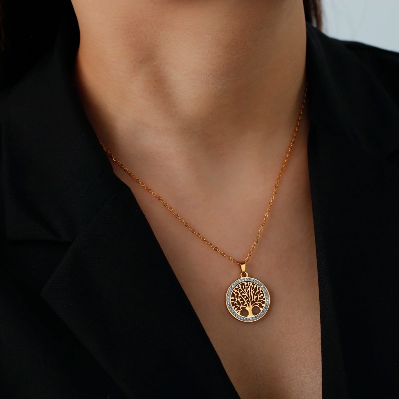 Collar de árbol de la vida par - Women'S Day Fashion Show reseña y precio