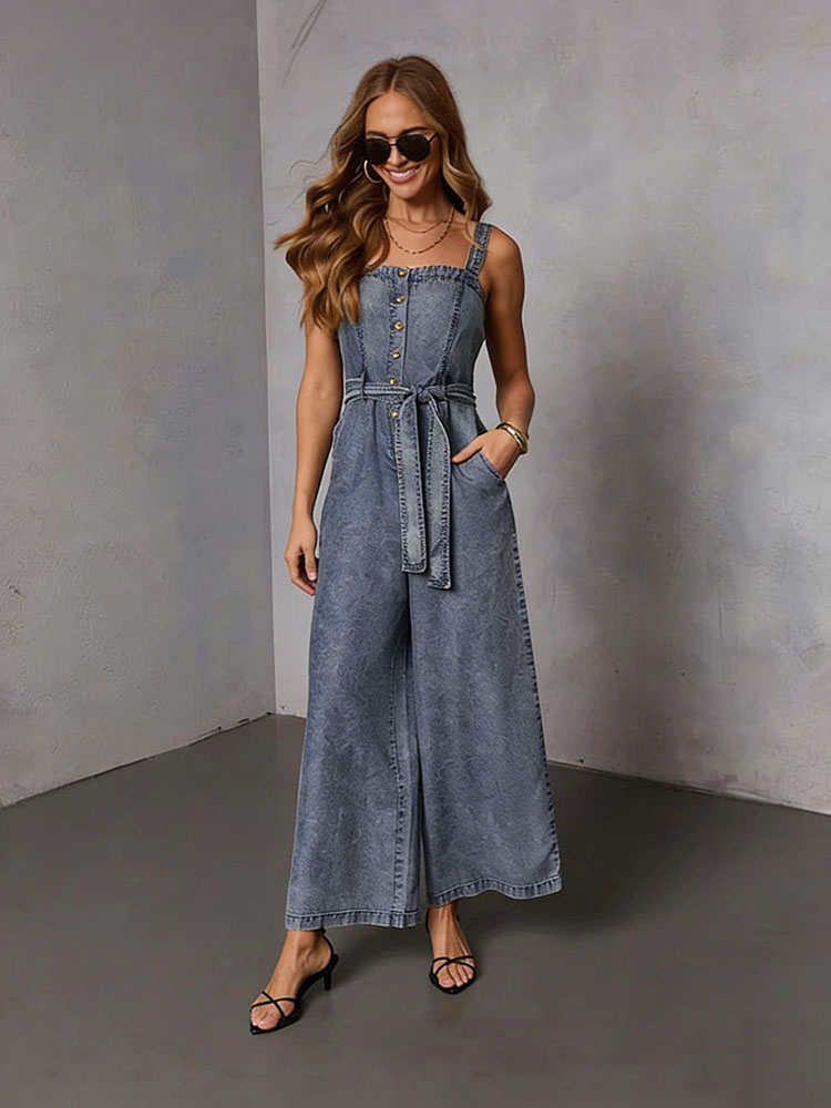 Monos vaqueros vintage de vera - Women'S Fashion Overalls reseña y precio