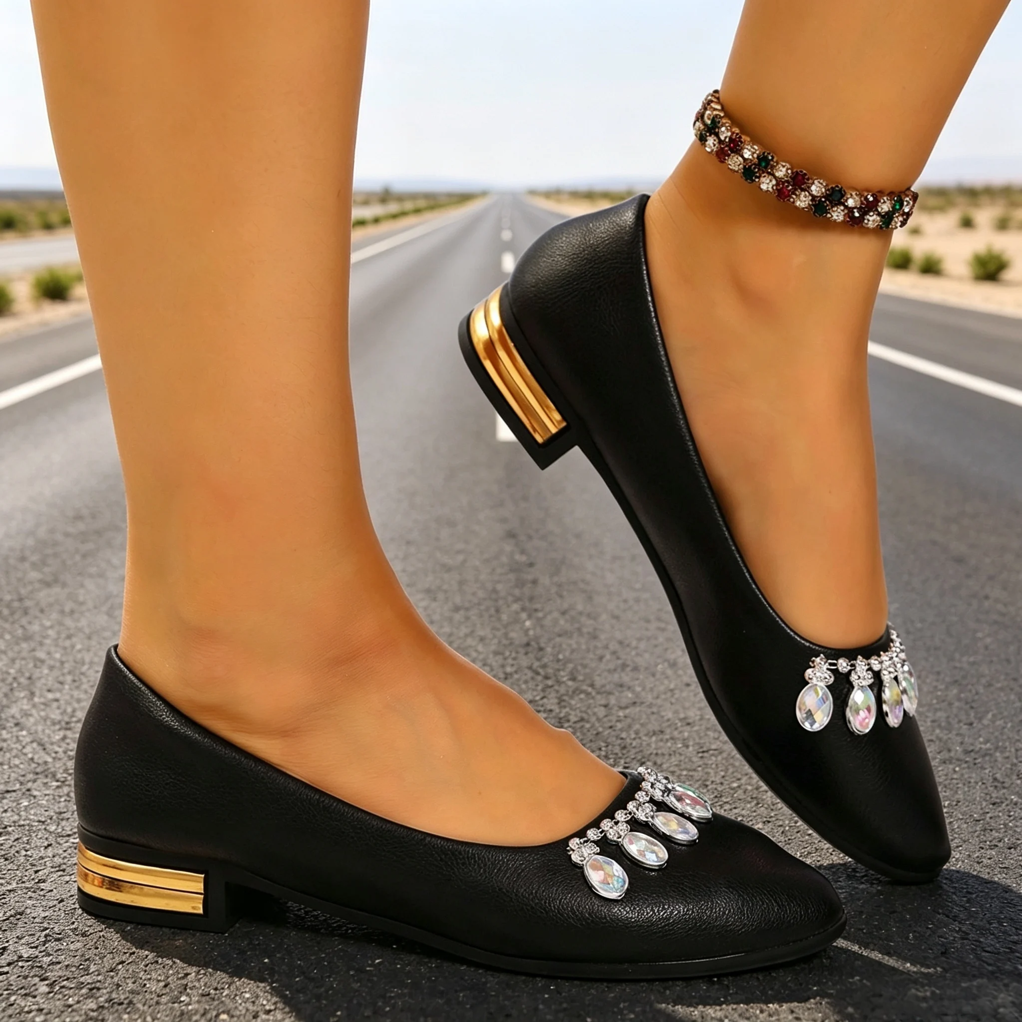 Zapatos Planos de Mujer con Pu - Women'S Fashion Loafers reseña y precio