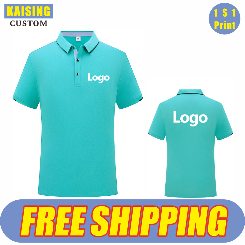 KAISING-Polo personalizado par - Women Fashion Brand Logo reseña y precio