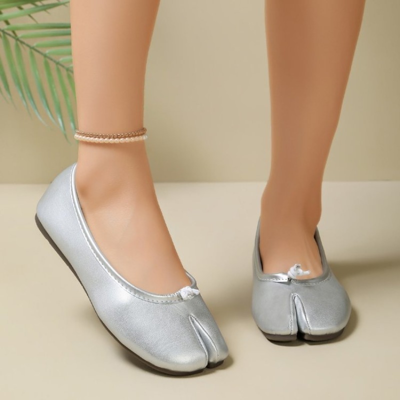 Zapatos planos de ballet con p - Women'S Fashion Loafers reseña y precio
