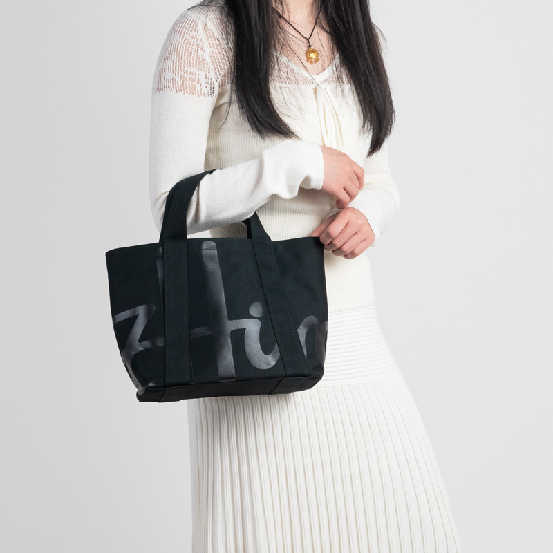 Bolsa de Compras de Lona Peque - Women Fashion Brand Logo reseña y precio