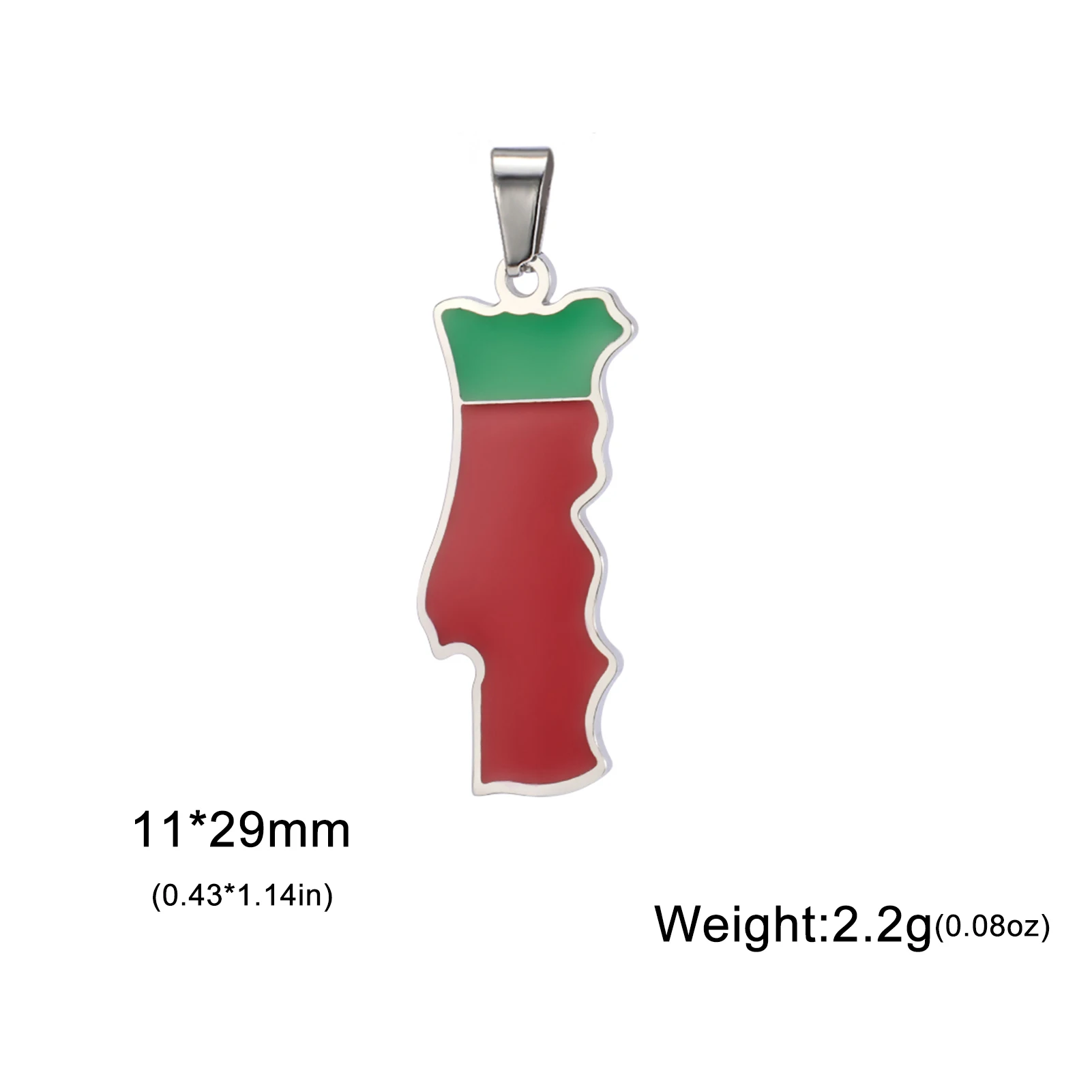 Colgante de acero inoxidable c - Women'S Fashion Portugal reseña y precio