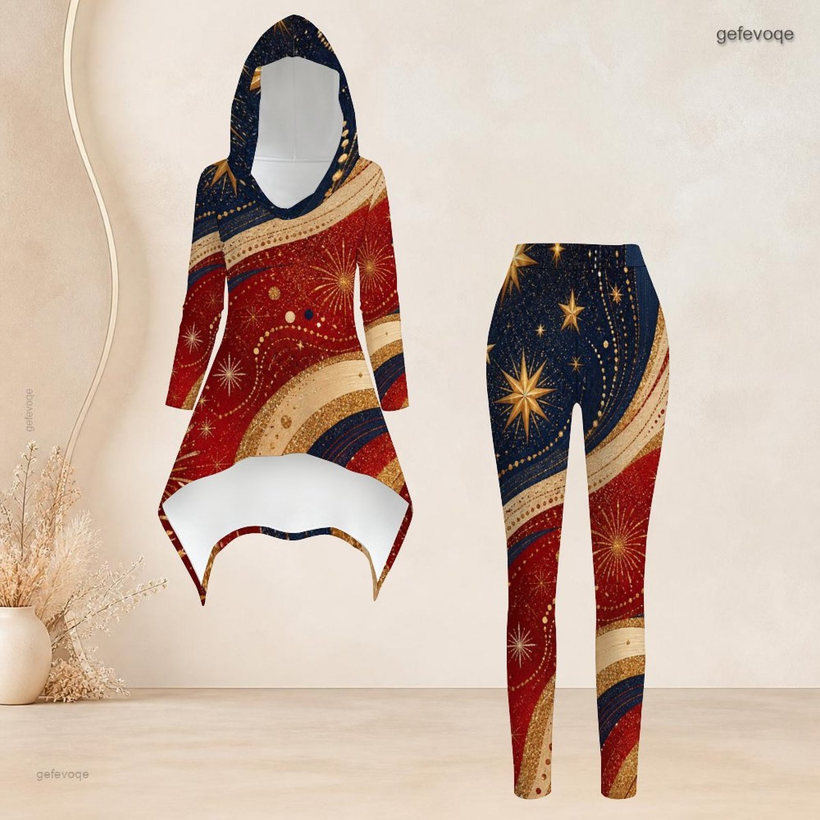 Conjunto Casual de 2 Piezas pa - Women'S Fashion Leggings reseña y precio