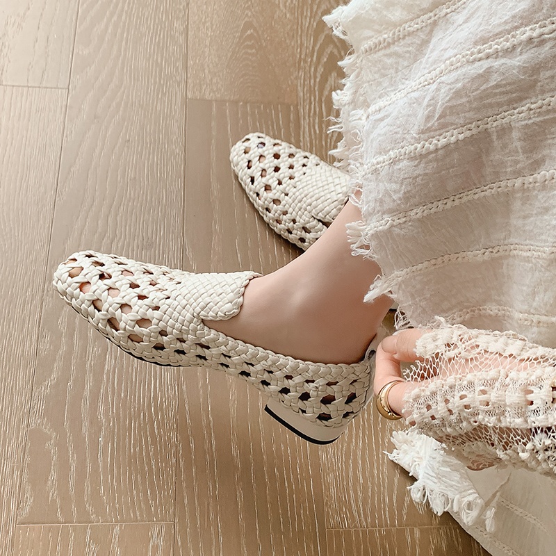 Sandalias de Cuero Genuino Tre - Women'S Fashion Loafers reseña y precio