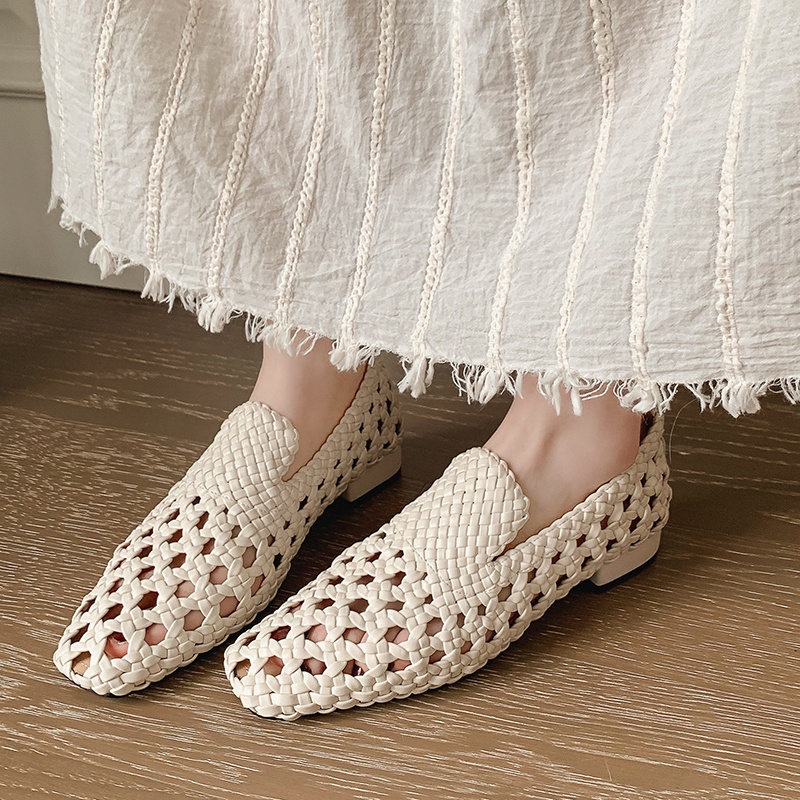 Sandalias de Cuero Genuino Tre - Women'S Fashion Loafers reseña y precio