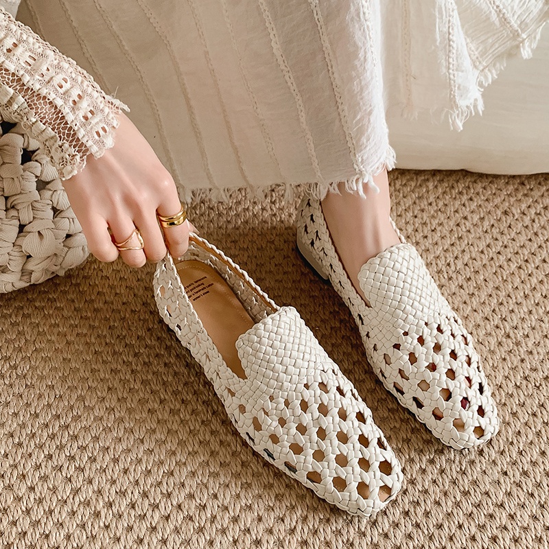 Sandalias de Cuero Genuino Tre - Women'S Fashion Loafers reseña y precio