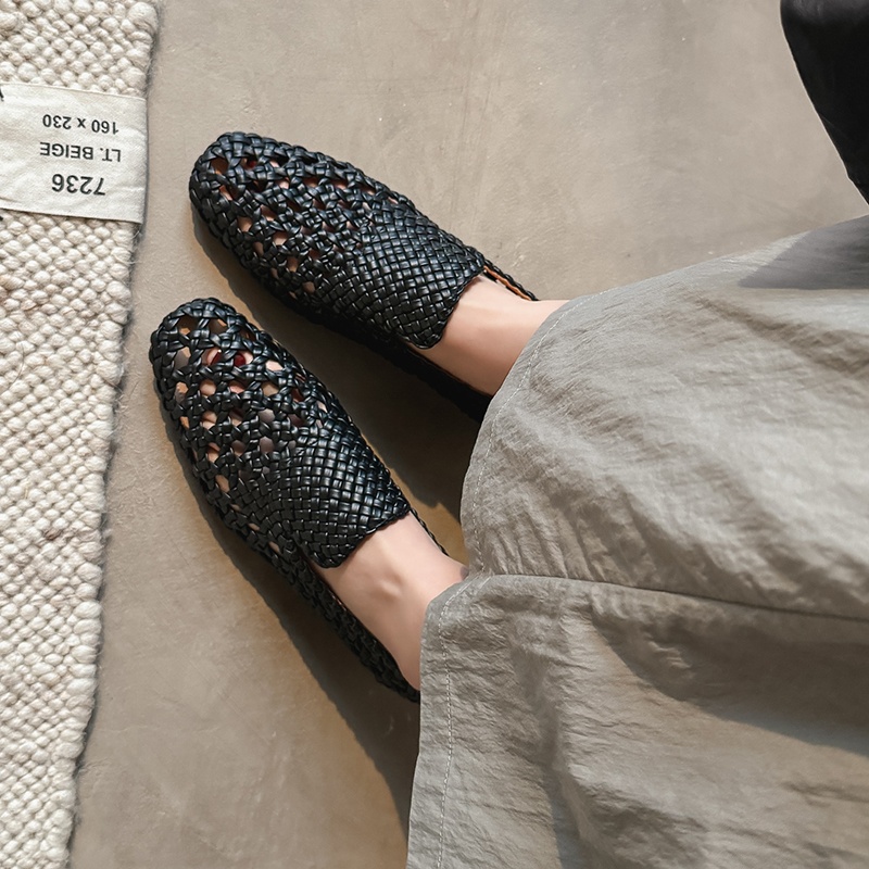 Sandalias de Cuero Genuino Tre - Women'S Fashion Loafers reseña y precio