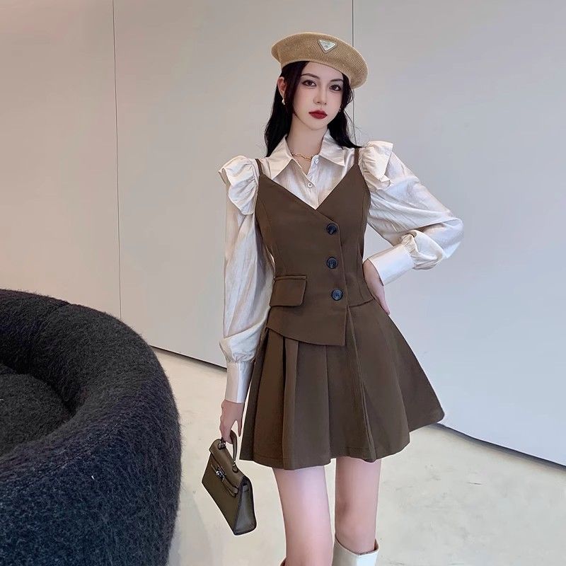 Conjunto de dos piezas de blus - Women'S Fashion Overalls reseña y precio