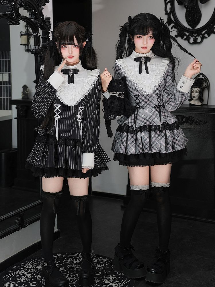 Conjunto de 2 piezas estilo gó - Corset Top Boned reseña y precio